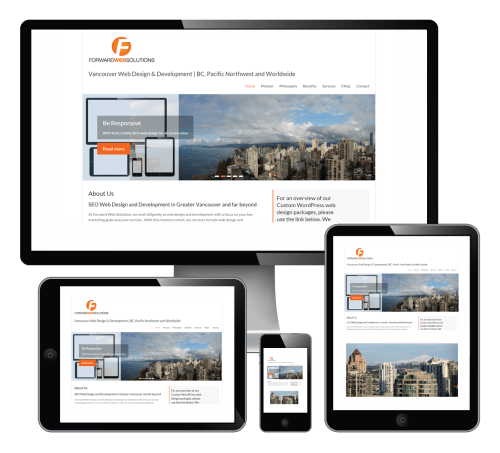 Forward Web Solutions responsive web design